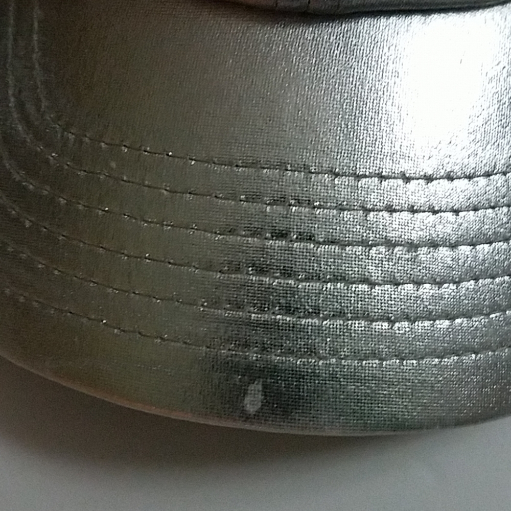 Silver Mickey Mouse Baseball Cap - image 4